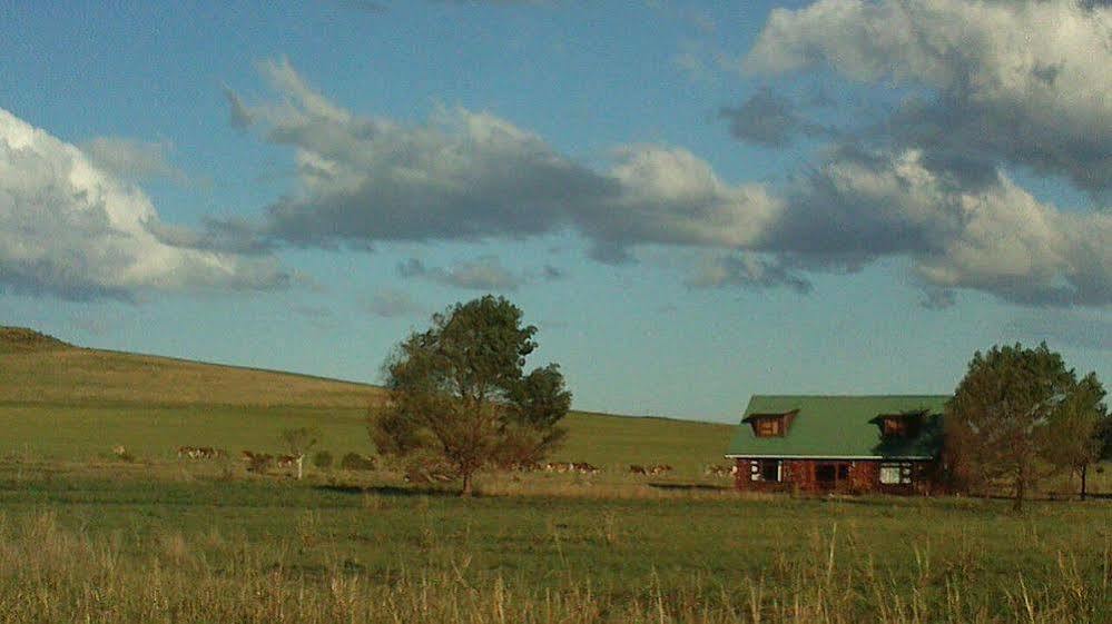 A Log Home At Buffalo Creek Buffeljagsrivier Bagian luar foto